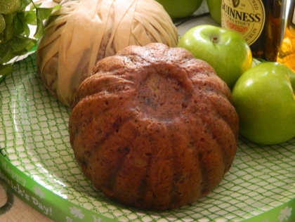 Try our 1 1/2 lb. Guinness Irish Applesauce Cake w/ Bushmill Irish Whiskey